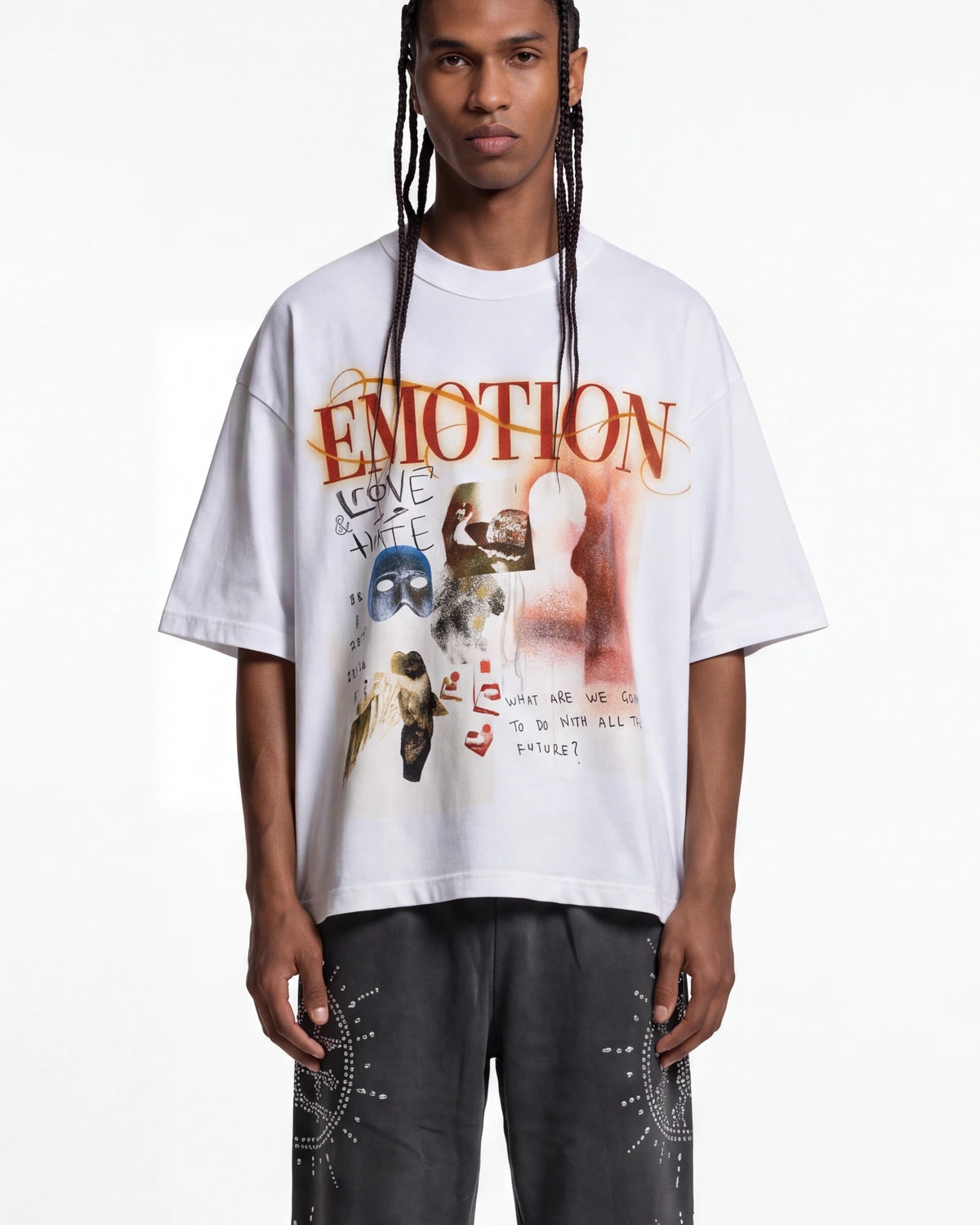 Mixed Emotion Deja Vu Tee Cream