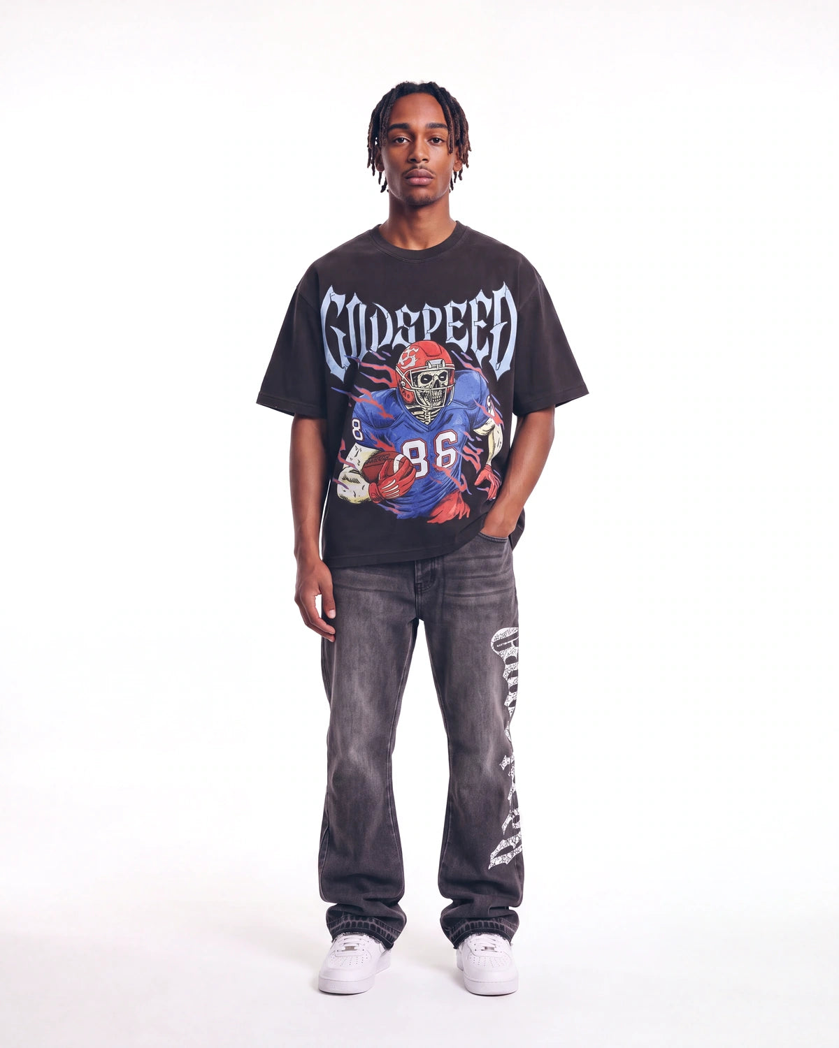 Godspeed Endzone Tee Black