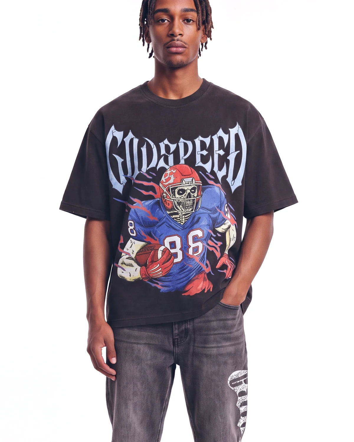 Godspeed Endzone Tee Black