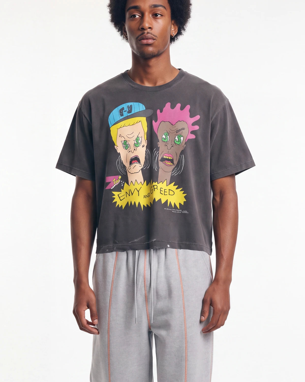 Triple Sevens Envy & Greed Tee Black