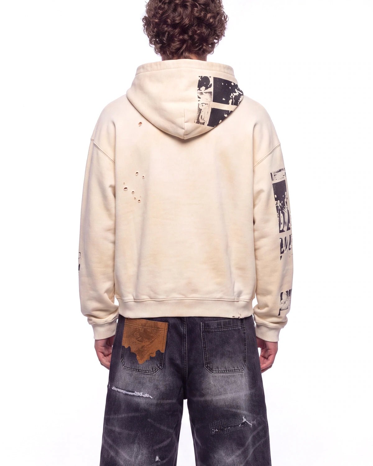 Birth of Royal Child Flash Light Hoodie White
