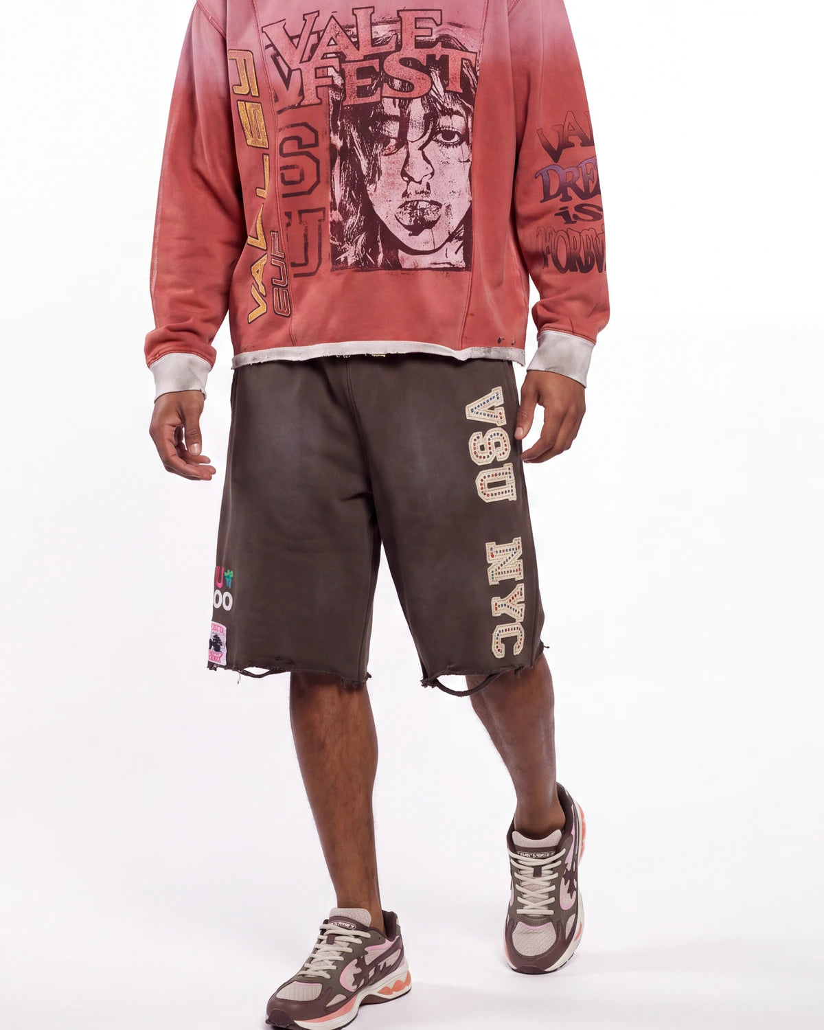 Vale Forever 3/4 Sweats Brown