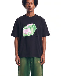 Birth of Royal Child Bill Counter Diamond Tee Black