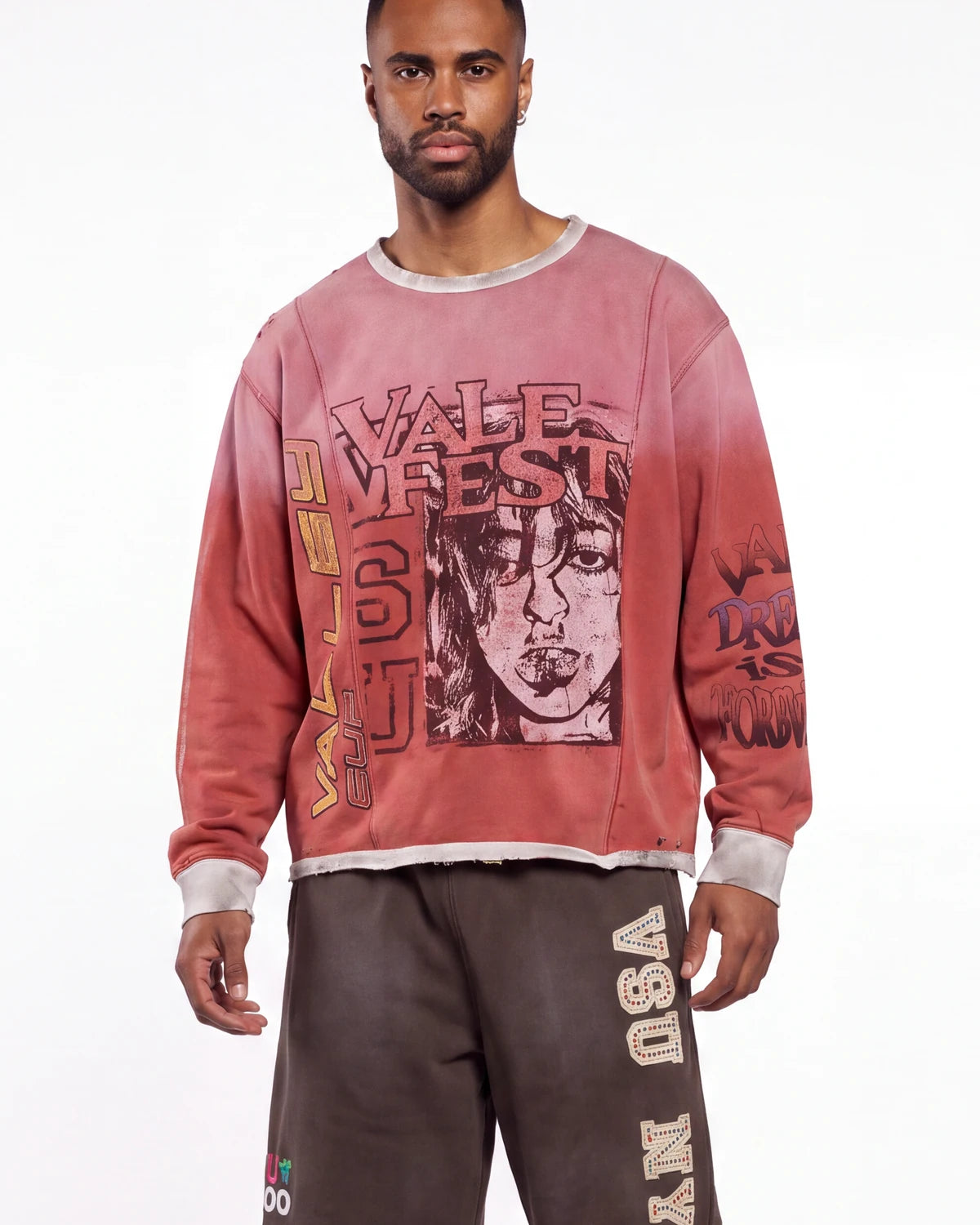 Vale Forever Hot Mess L/S Tee Red