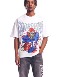 Godspeed Endzone Tee Snow White