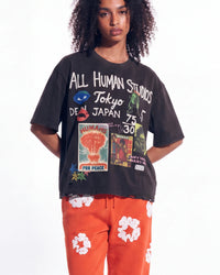 All Human Shinjuku Tee Black