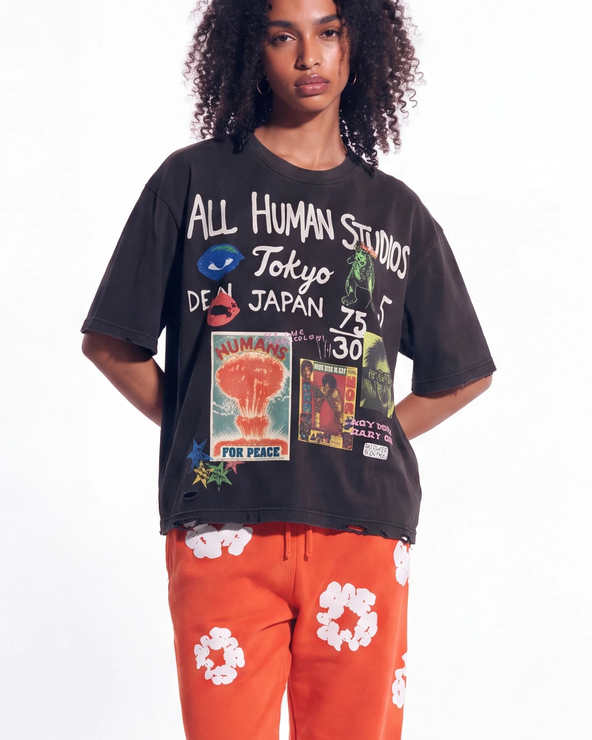 All Human Shinjuku Tee Black