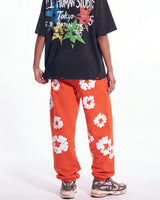 Denim Tears Cotton Wreath Sweatpants Orange