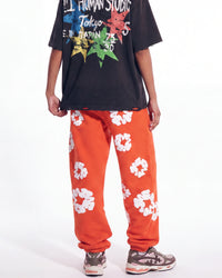 Denim Tears Cotton Wreath Sweatpants Orange