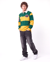 Godspeed Classic Field Rugby Shirt Green/Yellow