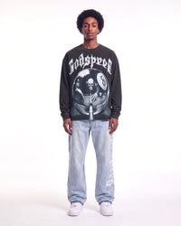 Godspeed 8Ball CP L/S Tee Black