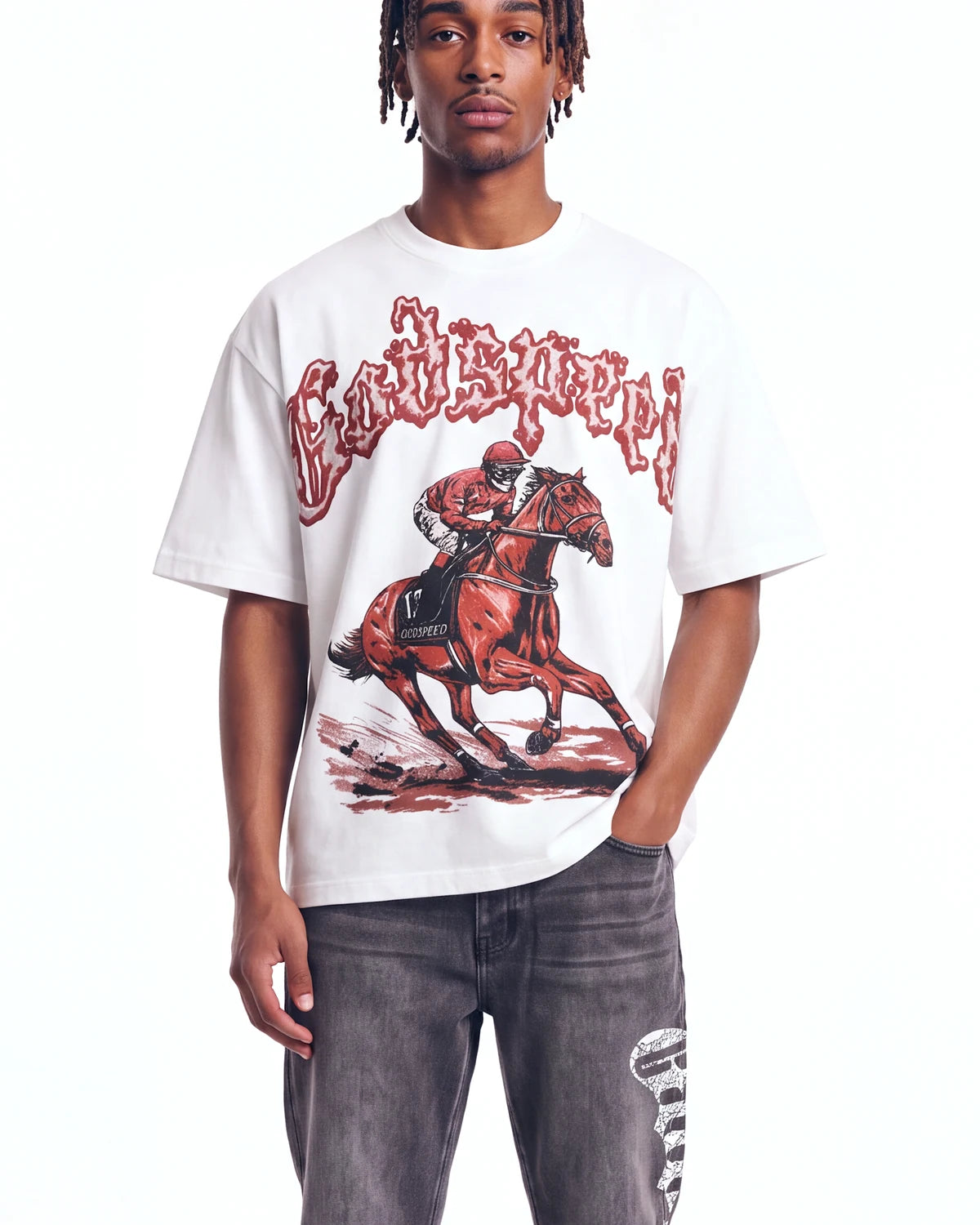 Godspeed Thoroughbred II NG Tee Snow White
