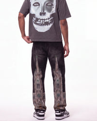 Bravest Studios Cathedral Denim Pants Black