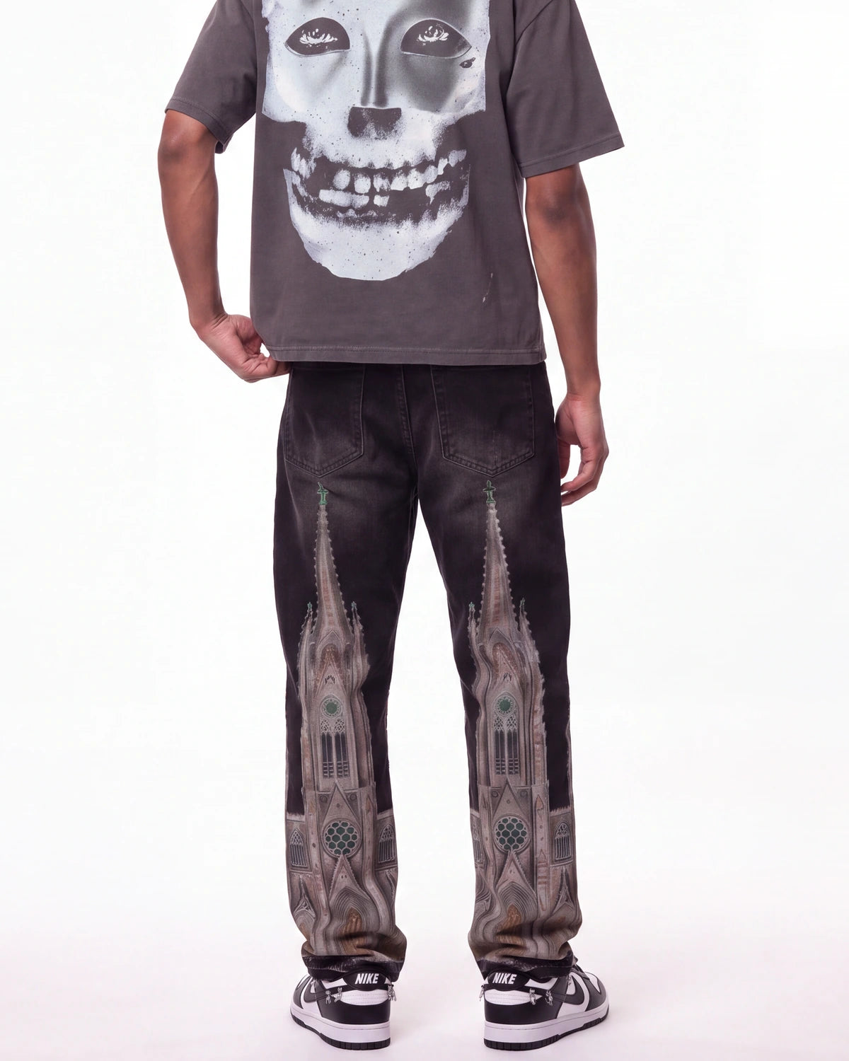Bravest Studios Cathedral Denim Pants Black