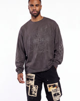 Triple Sevens Harley L/S Tee Black