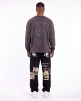 Triple Sevens Harley L/S Tee Black
