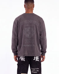 Triple Sevens Harley L/S Tee Black