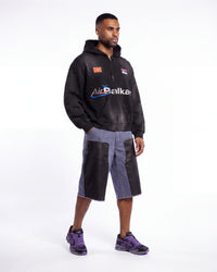Bravest Studios Balkan Zip Up Hoodie Vintage Black