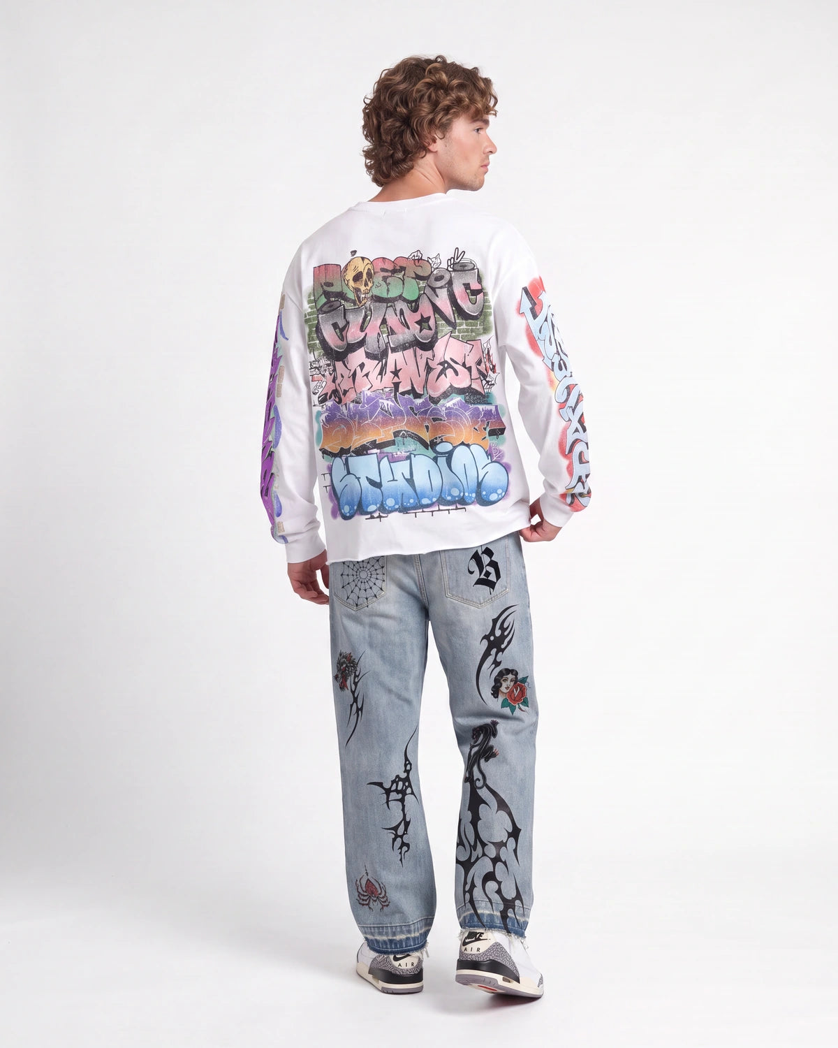 model wearing bravest pants