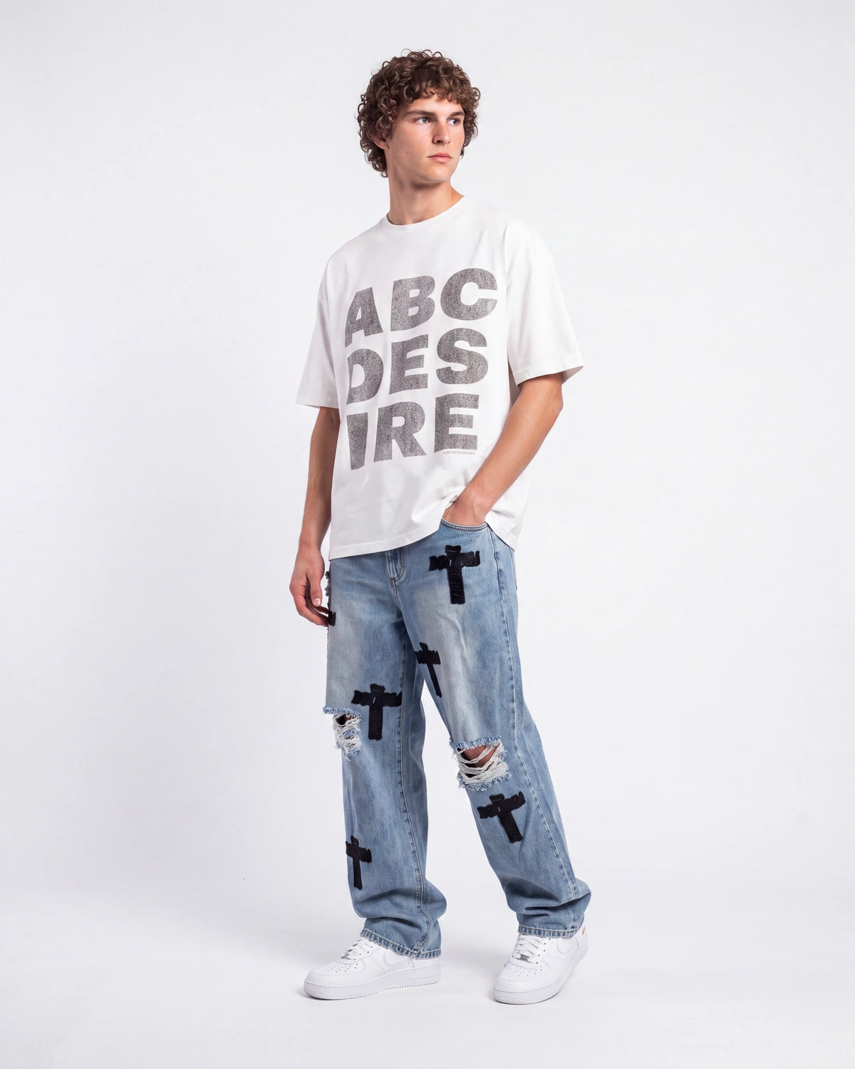 Bottega Desires Holy Grail Denim Pants Blue