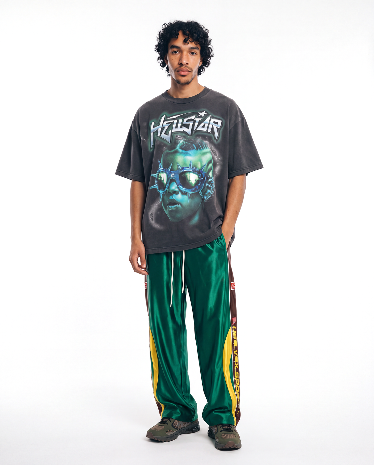 Vale Forever Iverson Basketball Pants Green