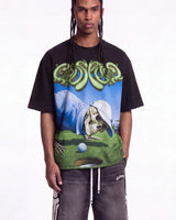 Godspeed Green Reaper Tee Black