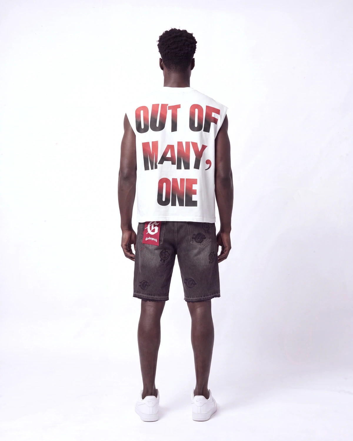 Godspeed Fate's Doorstep Sleeveless Tee White