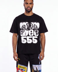 Sp5der Sp555 Spray Tee Black