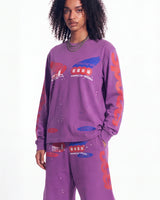 Sp5der Tire Tech L/S Tee Fuchsia Pink