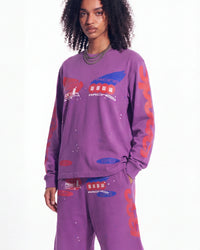 Sp5der Tire Tech L/S Tee Fuchsia Pink