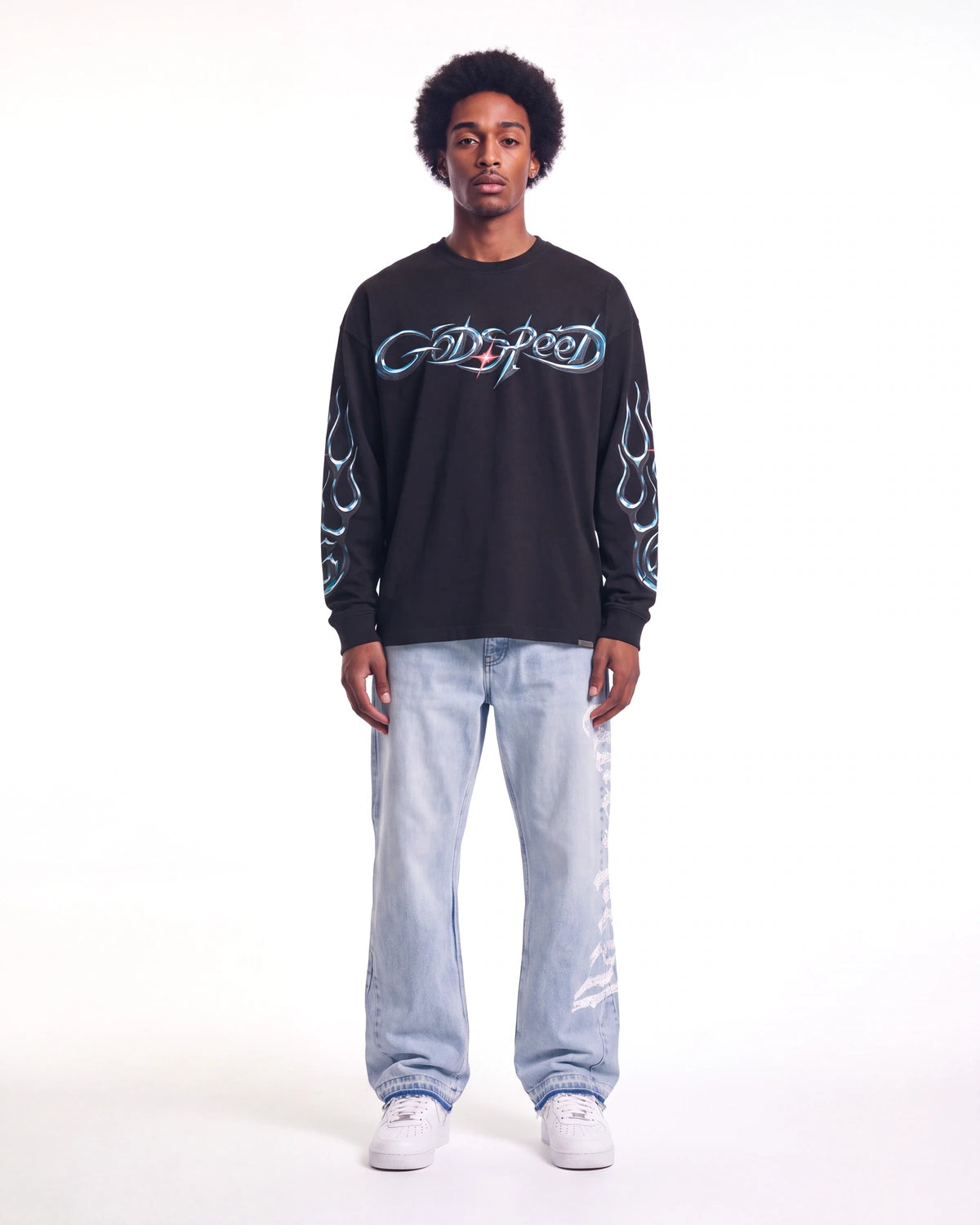 Godspeed New Age Reloaded L/S Tee Black