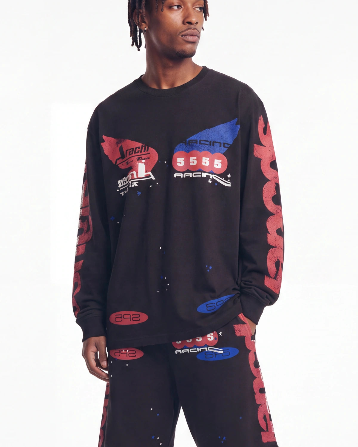 Sp5der Tire Tech L/S Tee Black