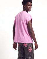 Vale Forever No Drugs Tank Pink