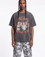 Triple Sevens Flamerock Tee Black