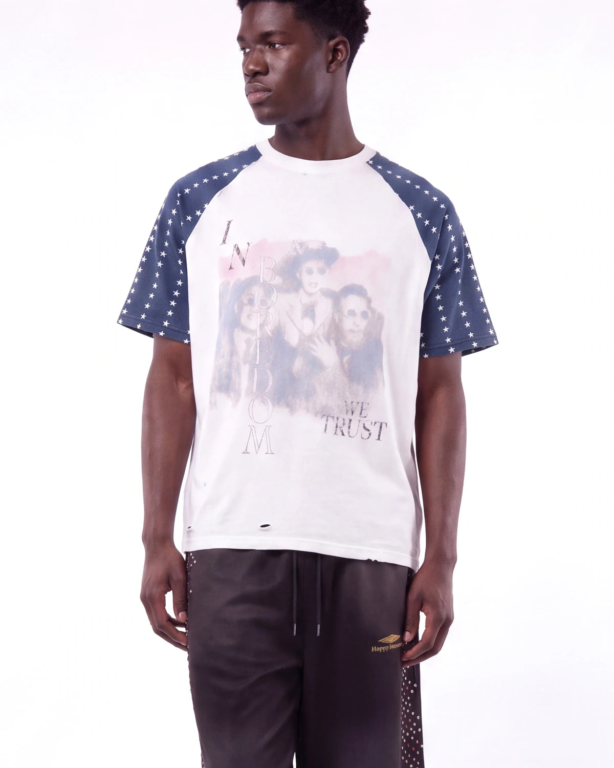 Boredom Kills Pledge Tee White