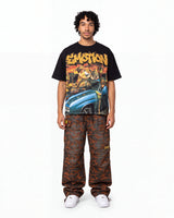 Vale Forever Tiger Camo Pants Black
