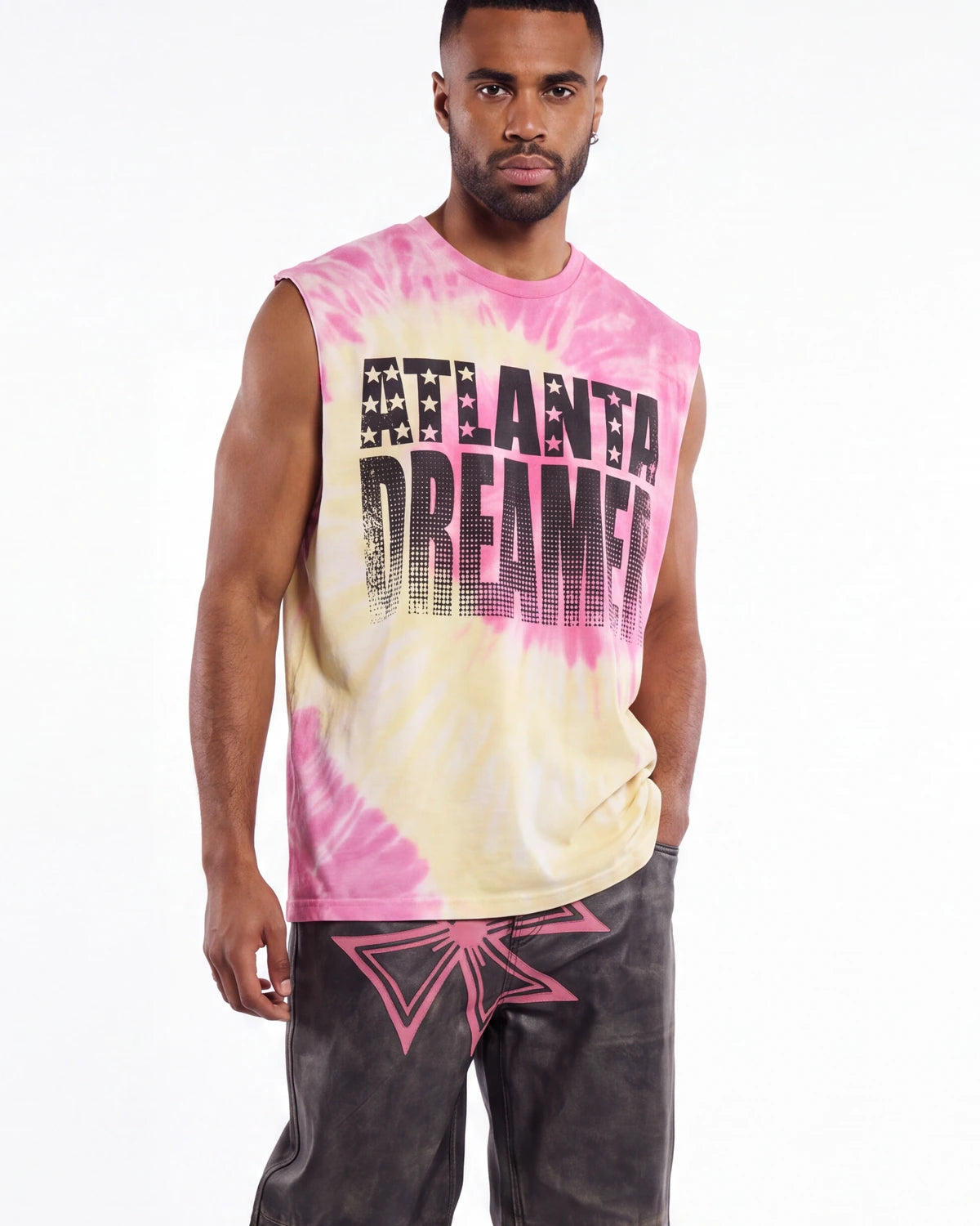 Sp5der Atlanta Dreamer Tank Pink