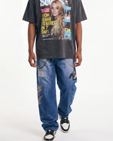 Triple Sevens 2D Denim Blue