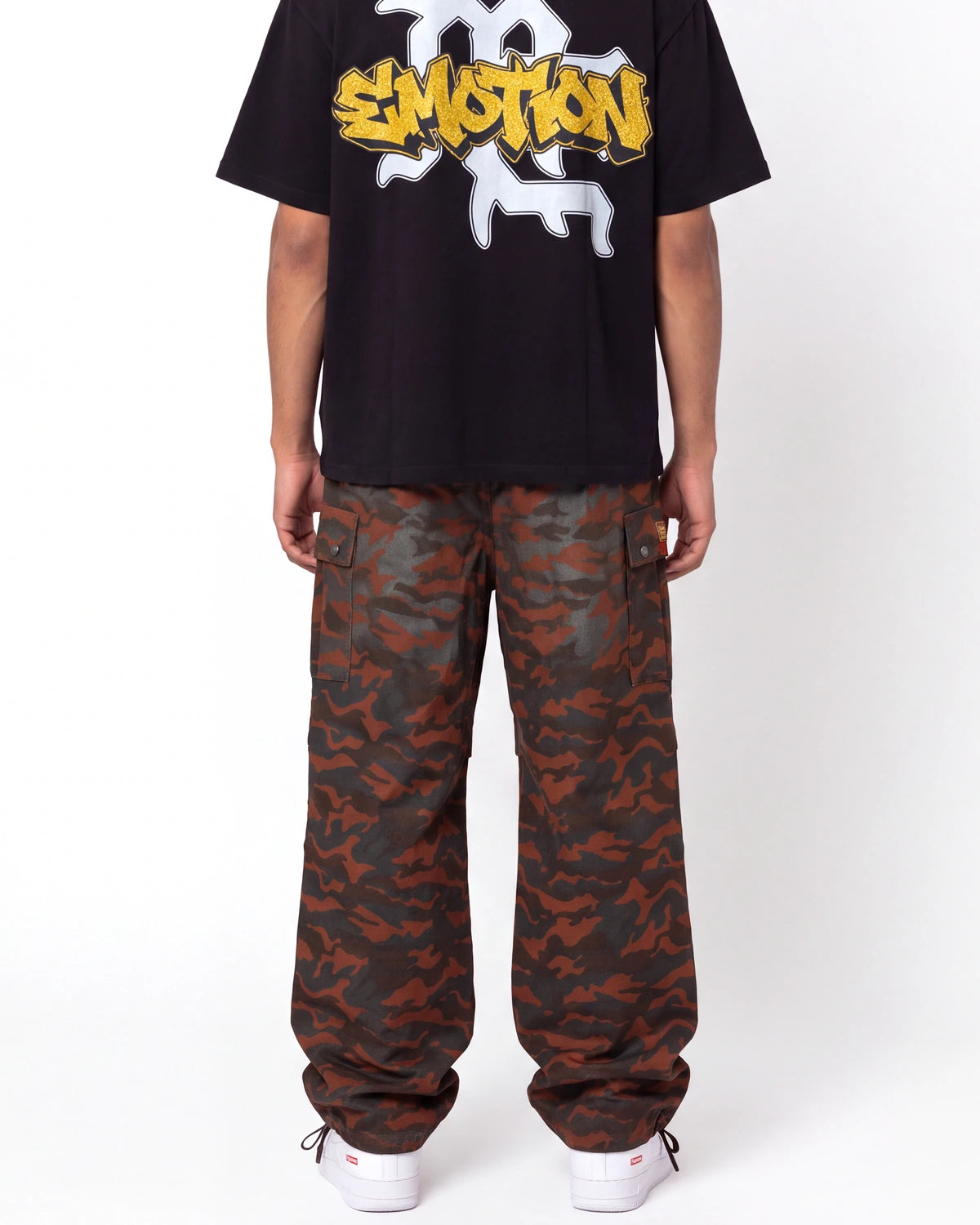 Vale Forever Tiger Camo Pants Black