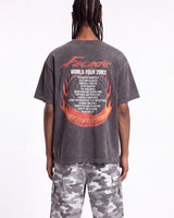 Triple Sevens Flamerock Tee Black