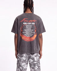 Triple Sevens Flamerock Tee Black
