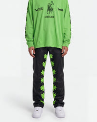 Lost Shdws Wax Pant Black/Green