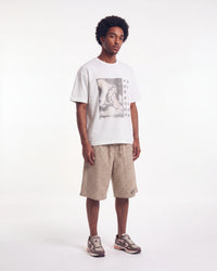 Boredom Kills Washed Up Tee White
