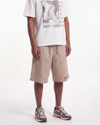 Boredom Kills Lounge Shorts Khaki