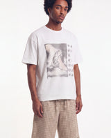 Boredom Kills Washed Up Tee White