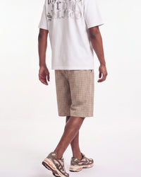 Boredom Kills Lounge Shorts Khaki