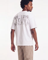 Boredom Kills Washed Up Tee White