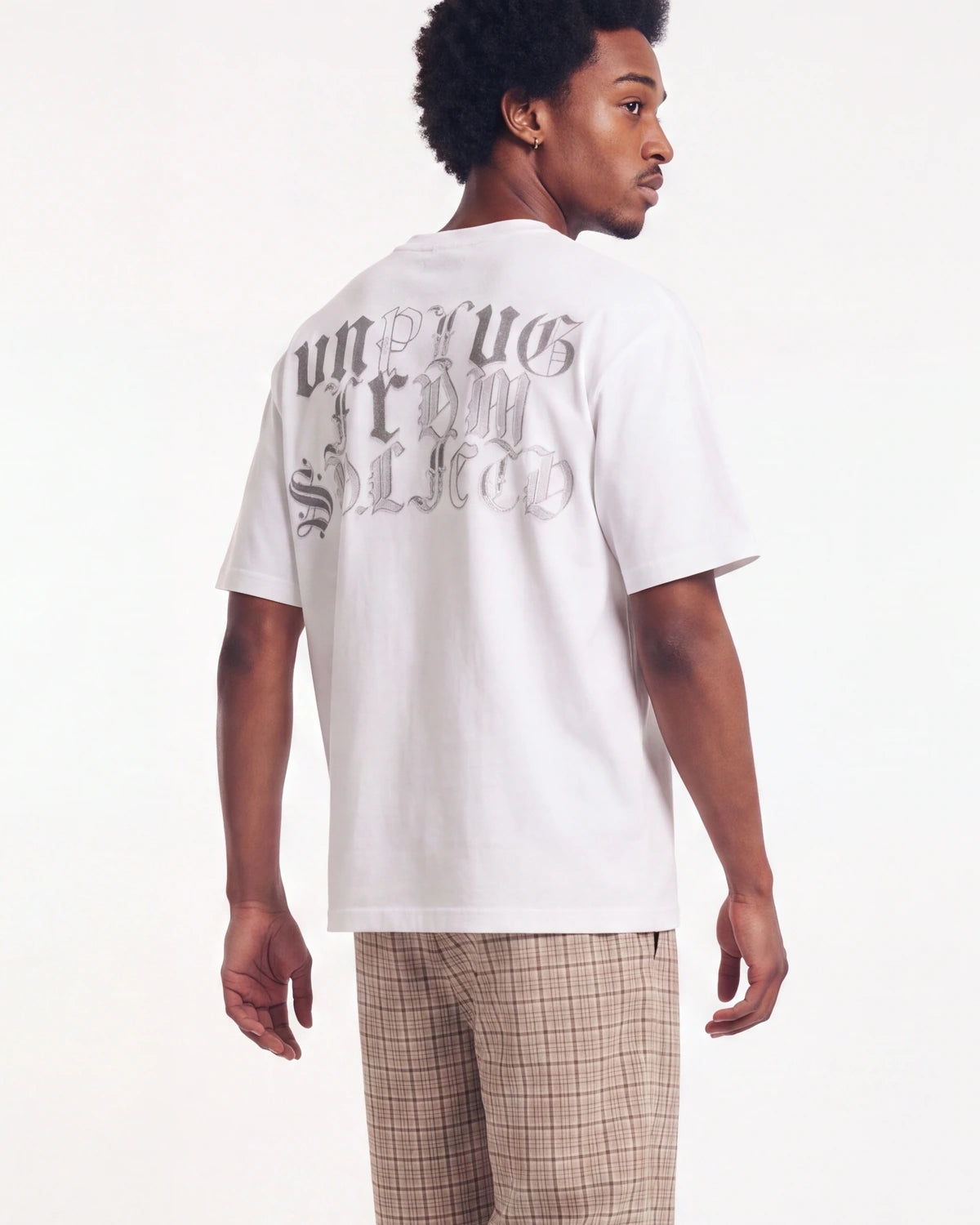Boredom Kills Washed Up Tee White