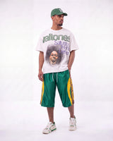 Vale Forever Iverson Basketball Shorts Green