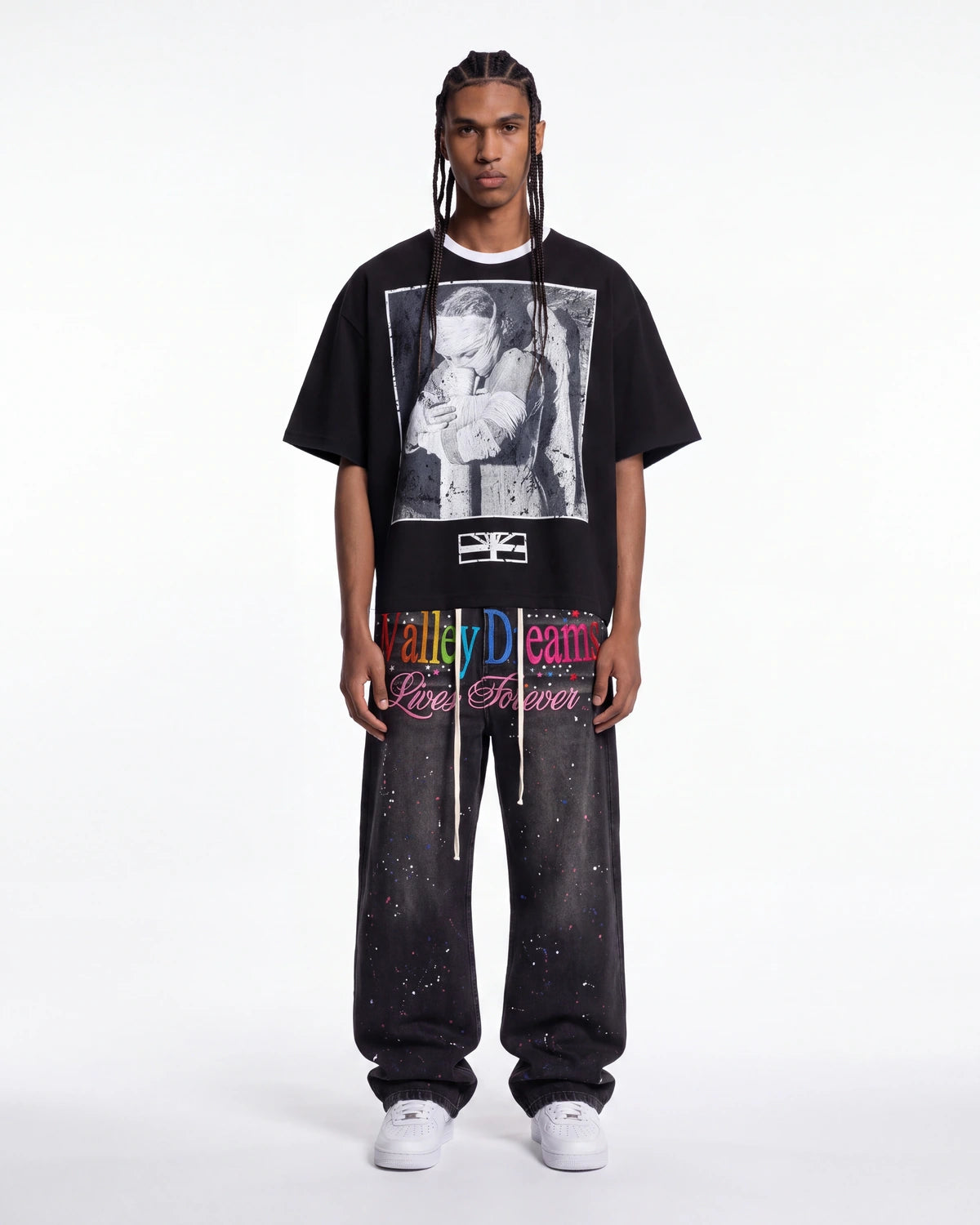 Vertabrae Vross Pain Tee Black
